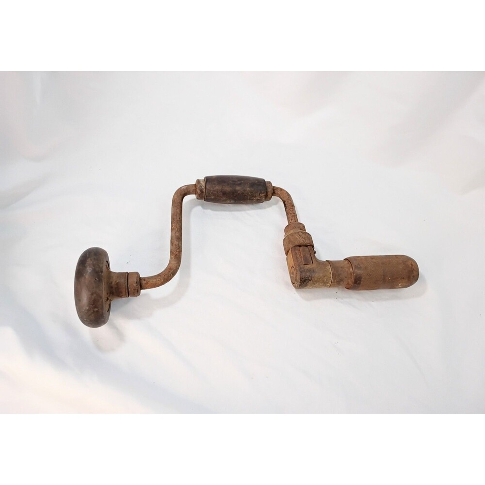 Antique Millers Falls Hand Brace Drill 13"